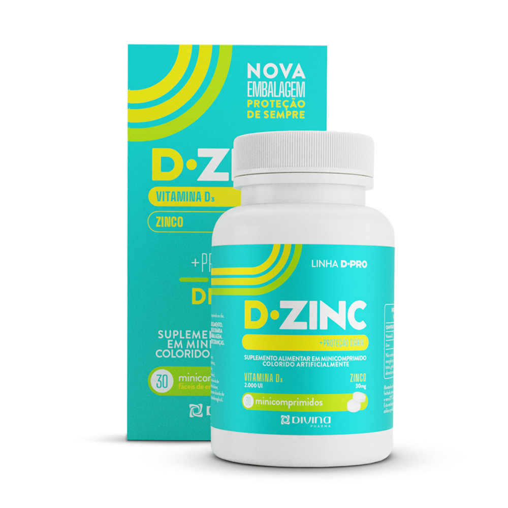 D Zinco - Vitamnina D e Zinco - Divina Pharma