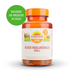 Ácido Hialurônico 100mg - Sundown Vitaminas-30 unidades