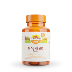 Magnésio 250mg com 100 Unidades - Sundown Vitaminas