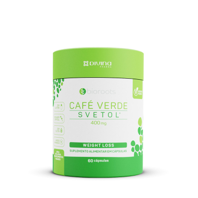 Café Verde Svetol 400mg com 60 Cápsulas - Bioroots