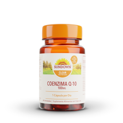 Coenzima Q10 100mg com 40 Unidades - Sundown Vitaminas