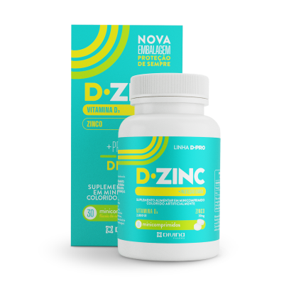 Vitamina D 2.000UI + Zinco 30mg - D.Zinc