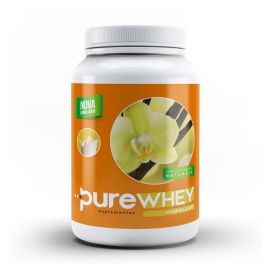 Proteína Pure Whey Isolado 1kg - Sabor Baunilha - Pure Suplementos